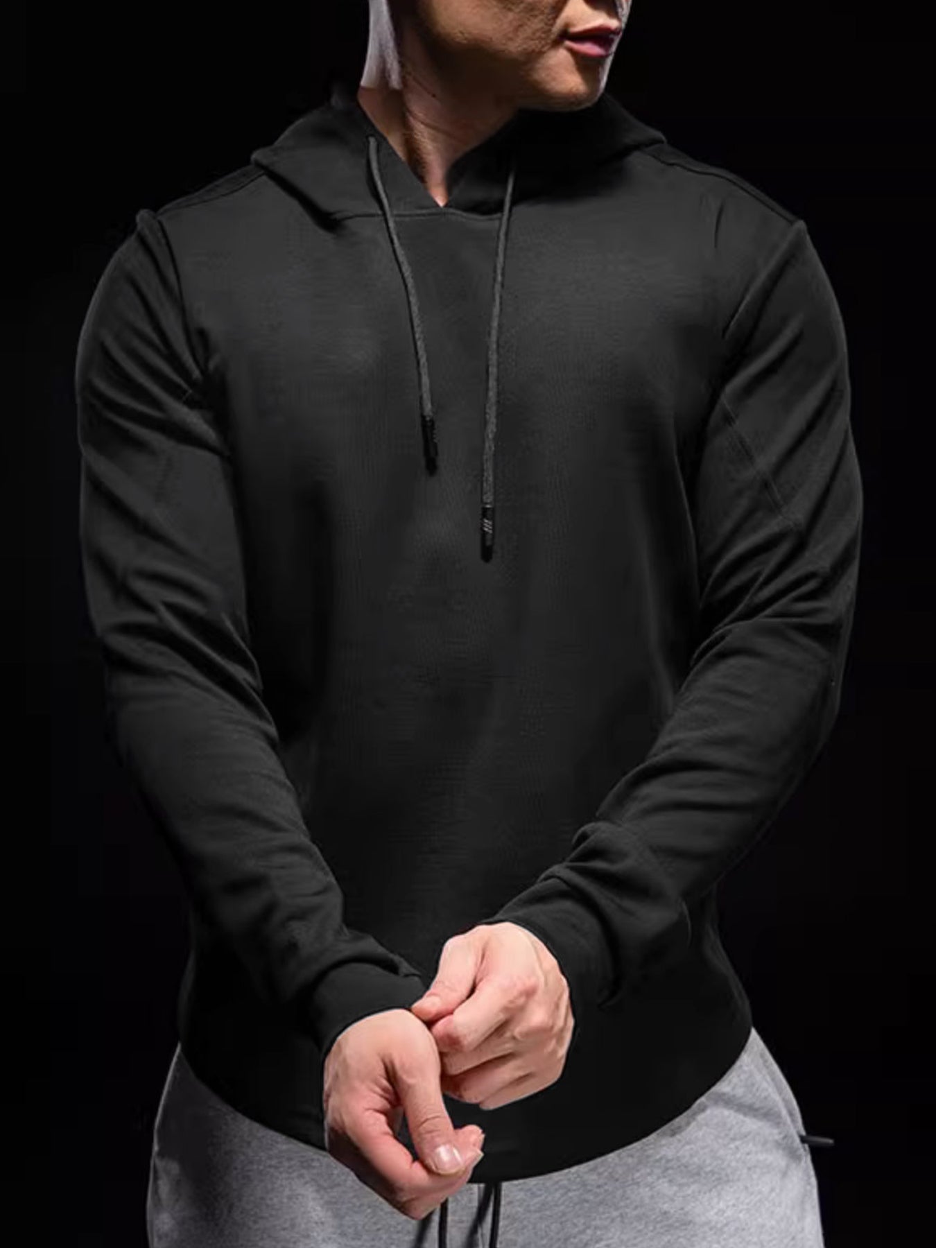 Sudadera CozySpacer Curve Hem con gorrasucha