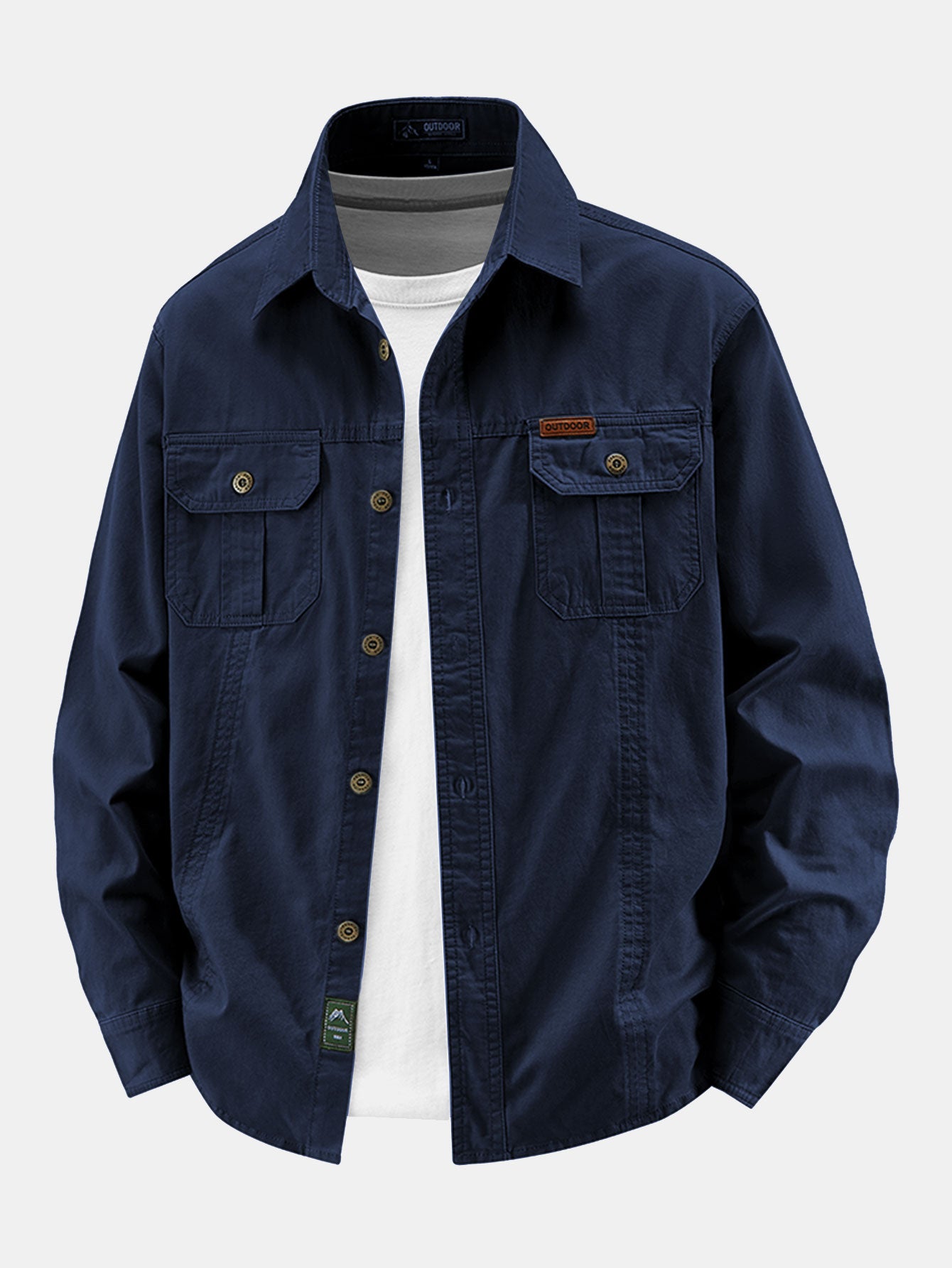 Camisa de manga larga Utility With Pockets