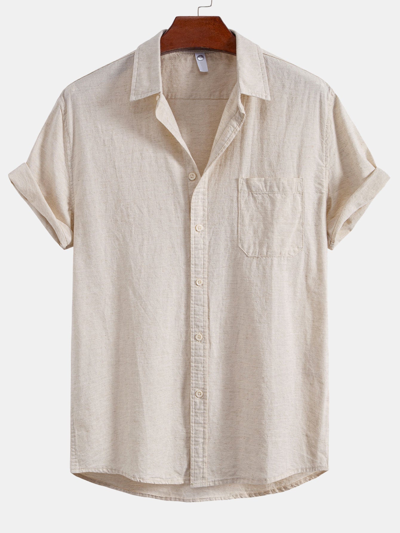 Camisa de lino Pocket Button Up
