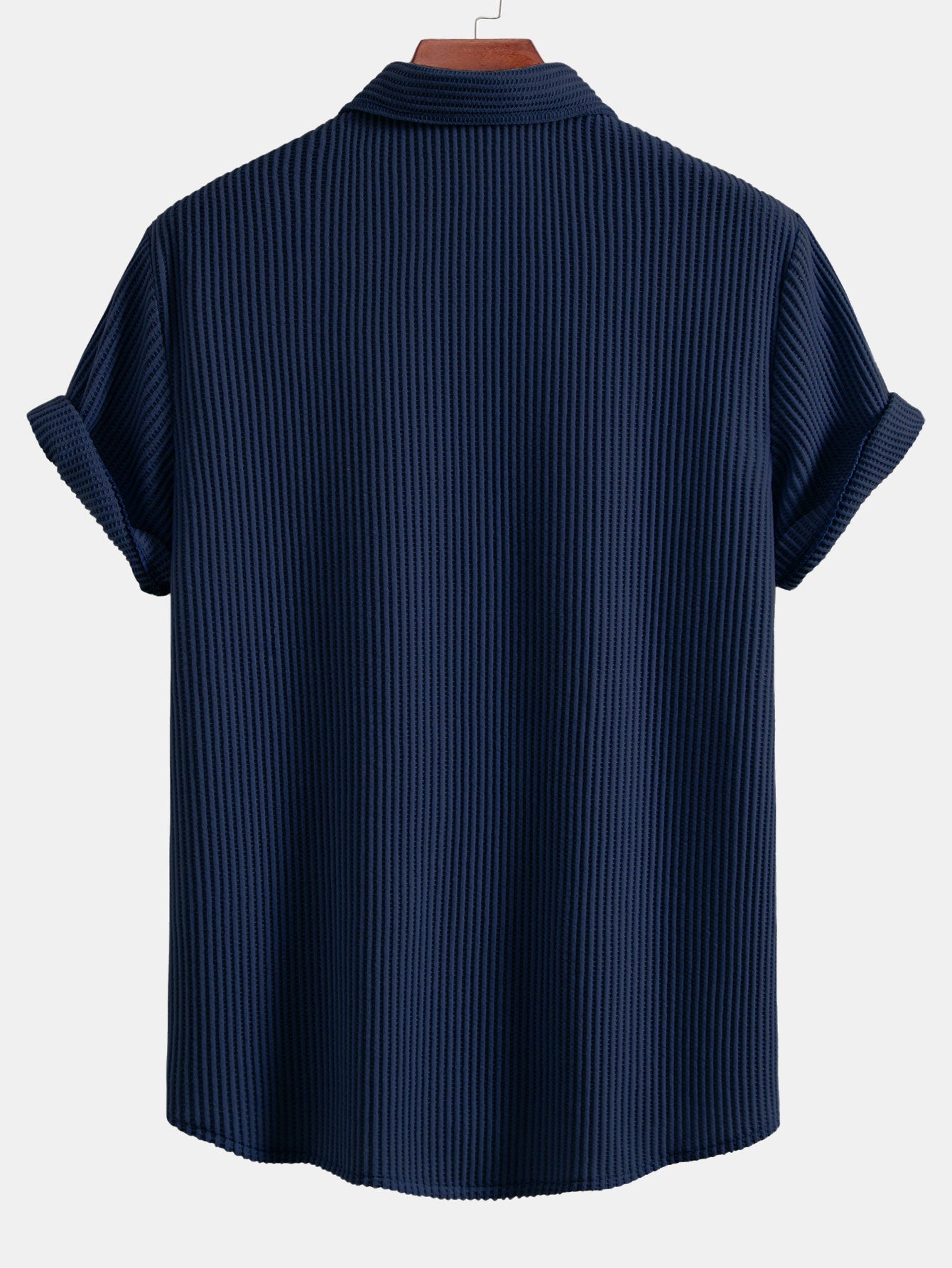 Camisa Waffle Button Up