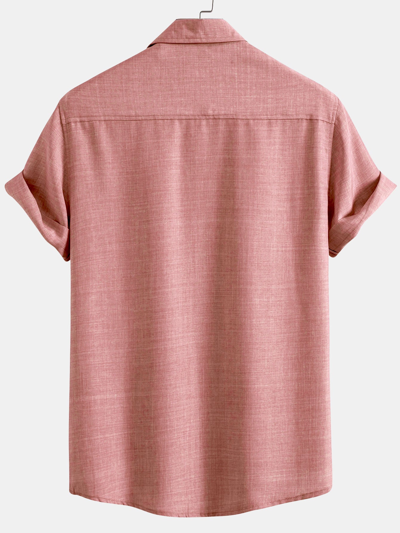 Camisa Textured Button Up With Two Pockets