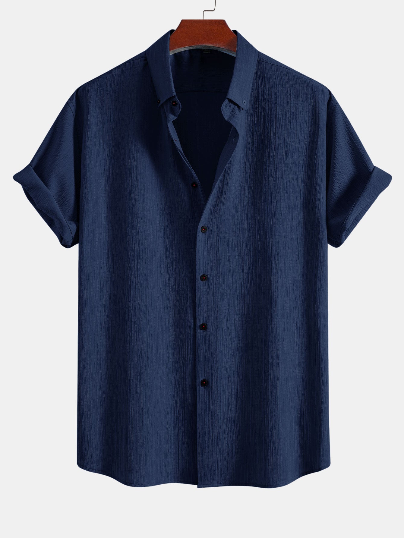 Camisa Crinkled Textured con botones