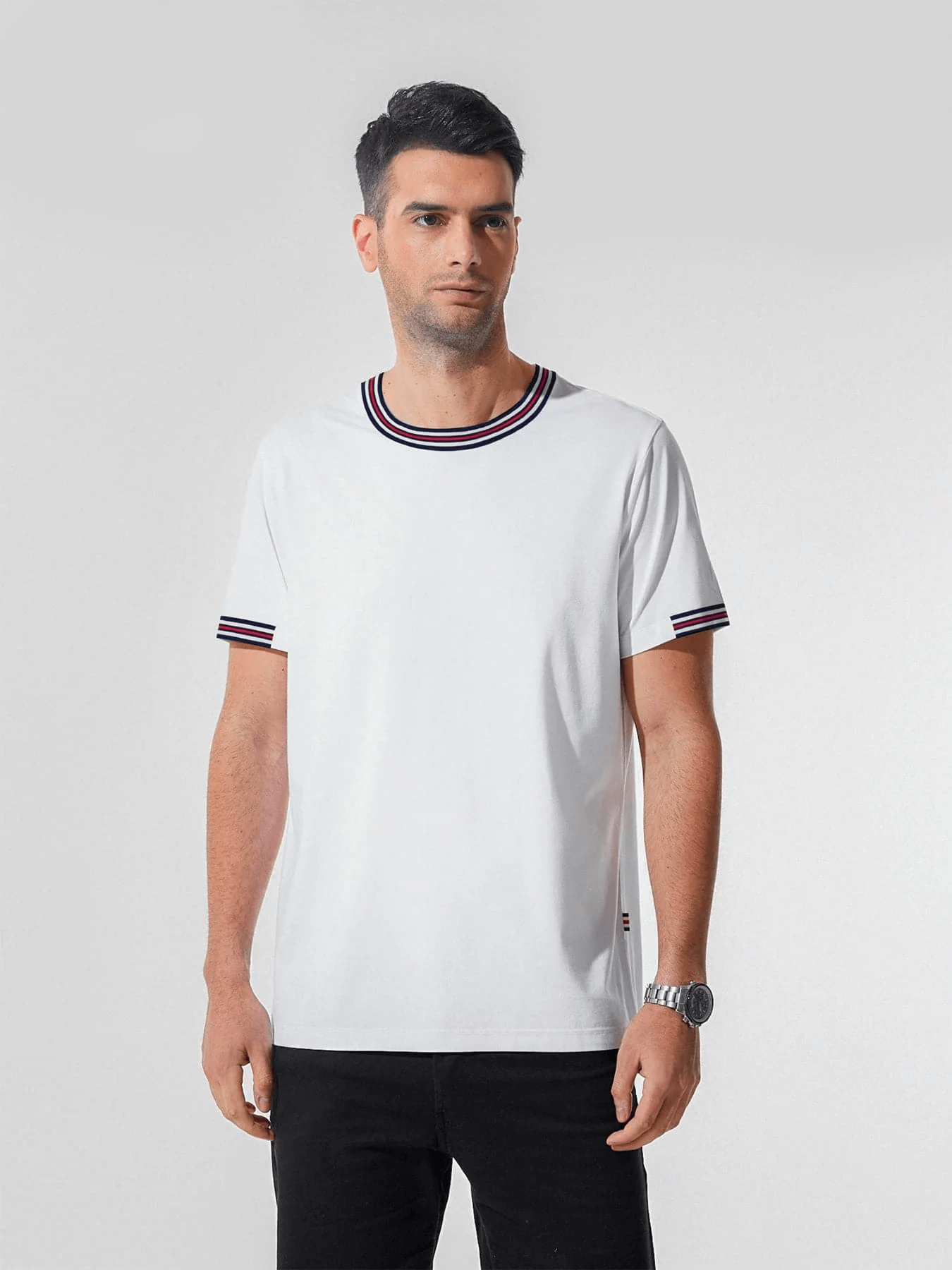 Camiseta a rayas Trim Stain Proof