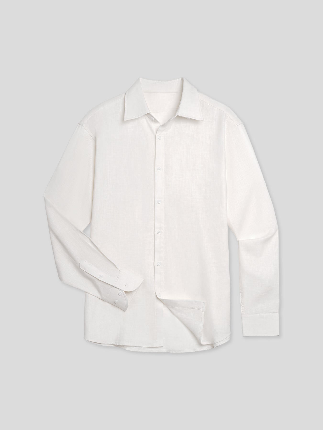 Camisa DreamWear Italian de lino de manga larga