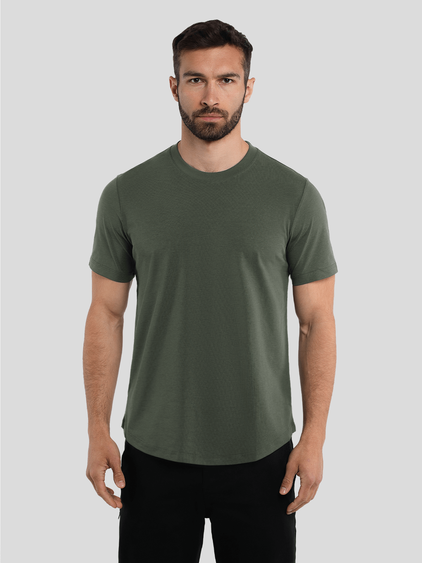 StayCool 2.0 Curve-Hem Tee: clásico Fit