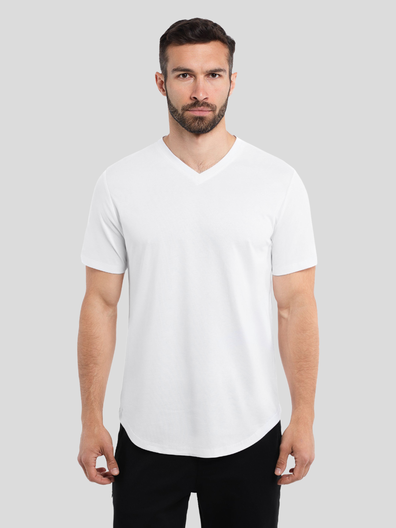 StayCool 2.0 V-neck Elongated Tee: clásico Fit