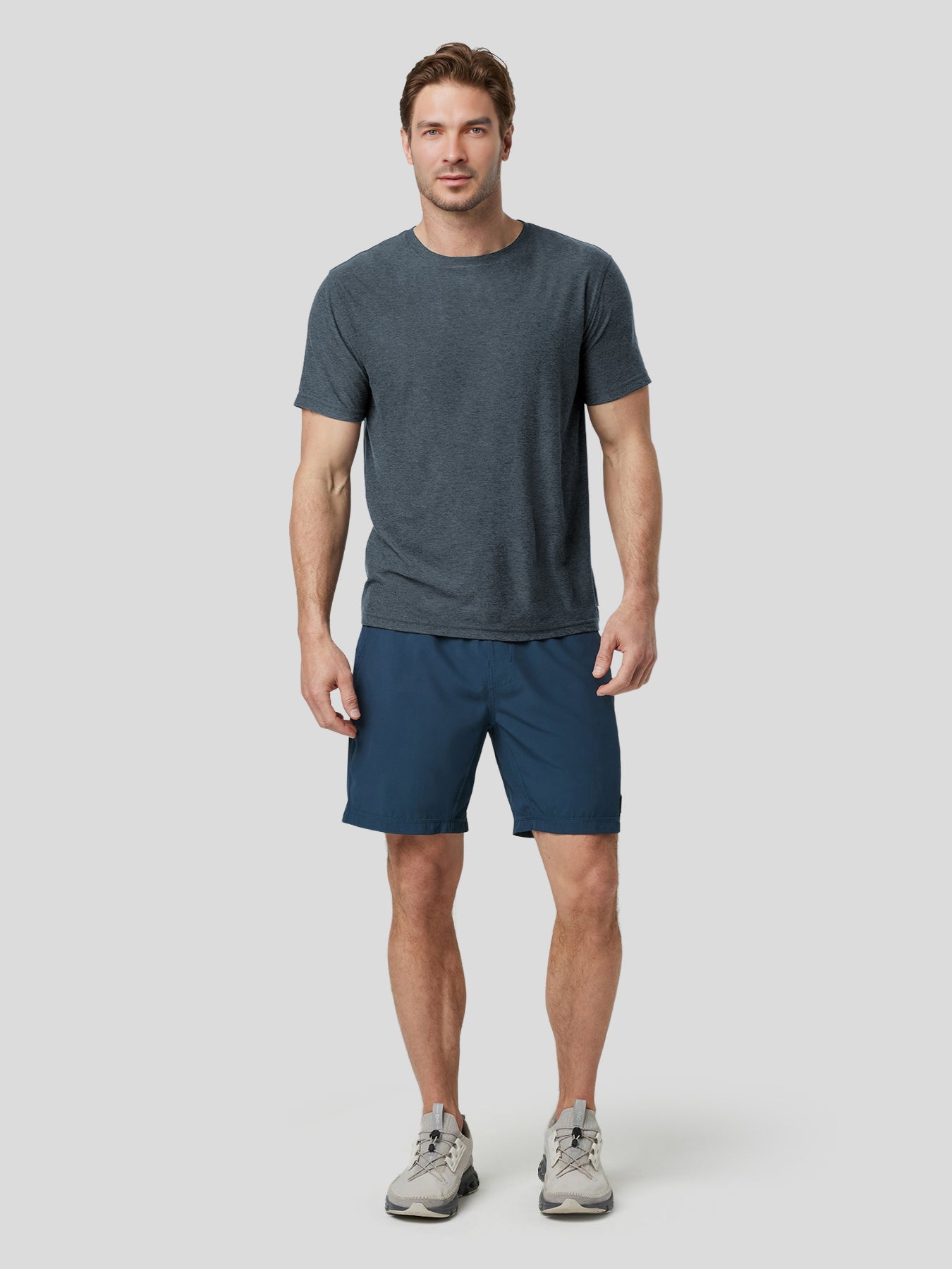 Velou cuello redondo Tee