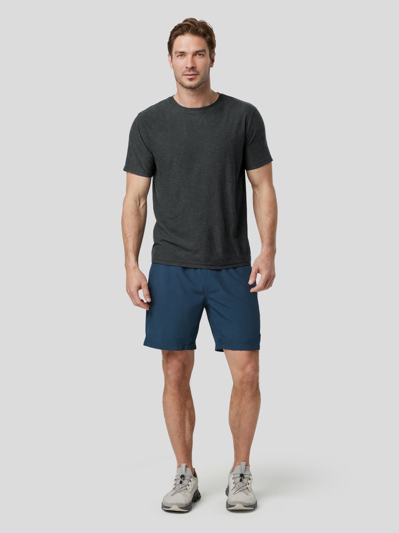 Velou cuello redondo Tee
