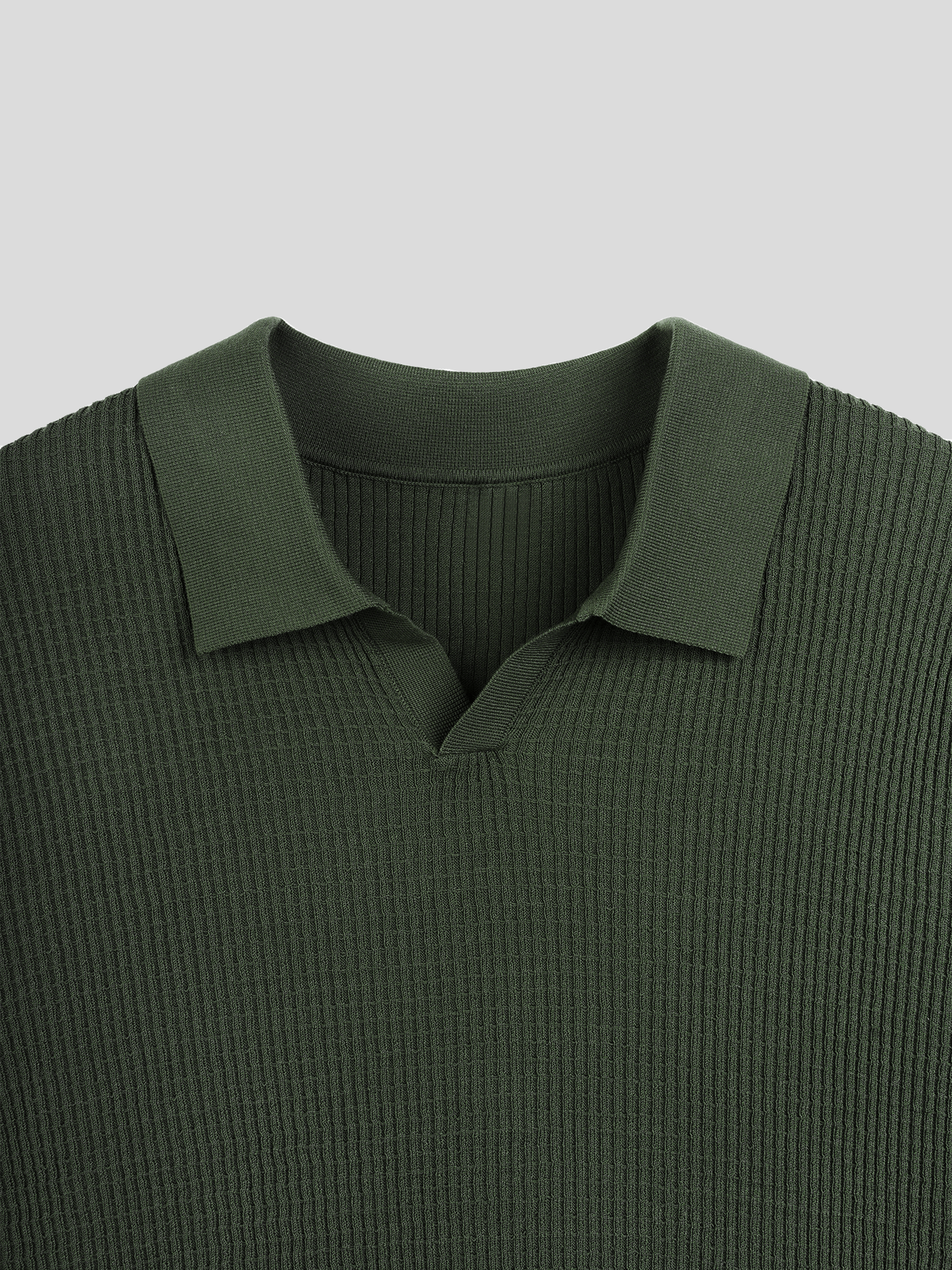 Flextejido Active tejidoted Buttonless Polo