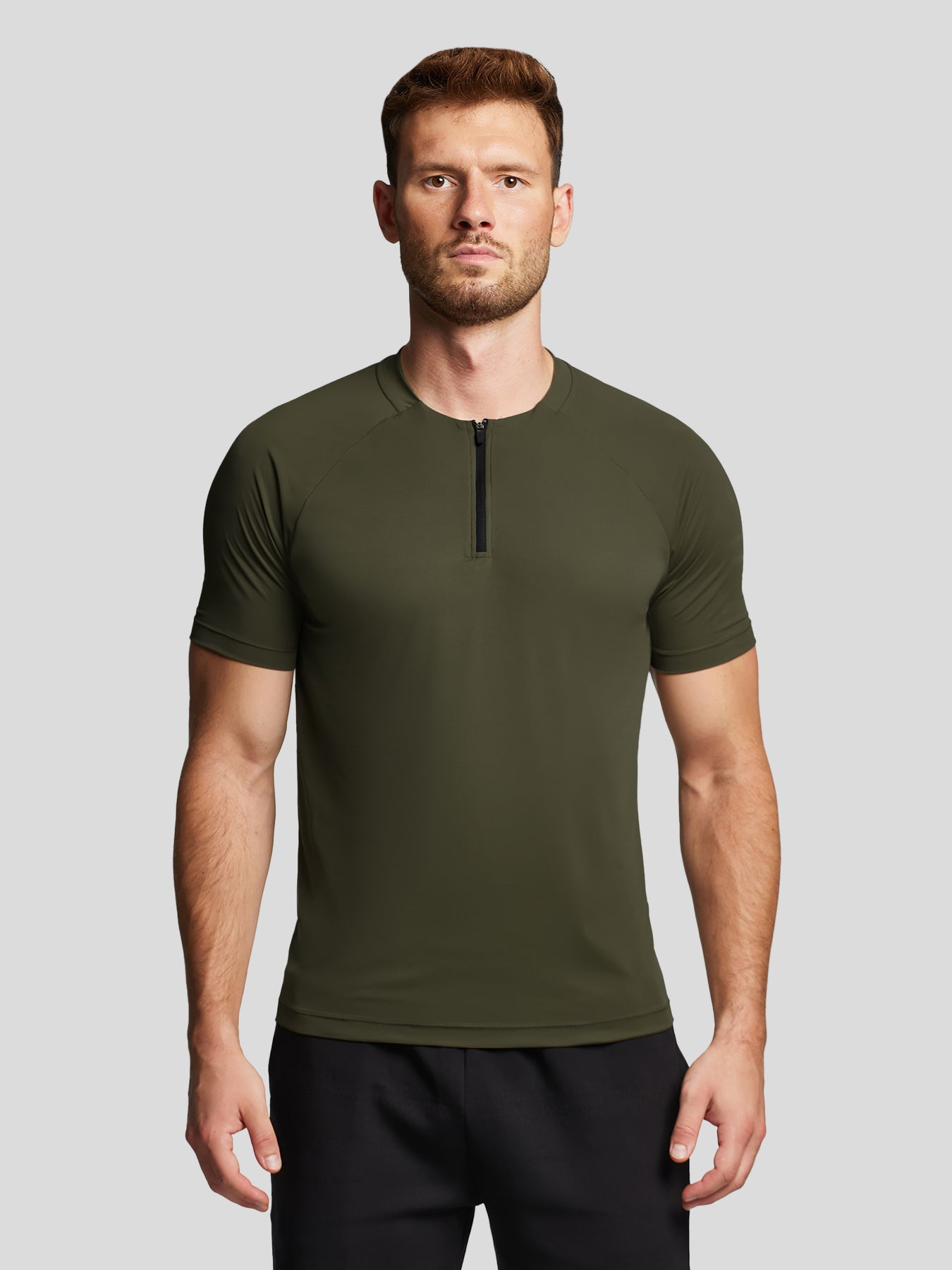 PerformancePro Active Quarter Zip de manga corta Tee