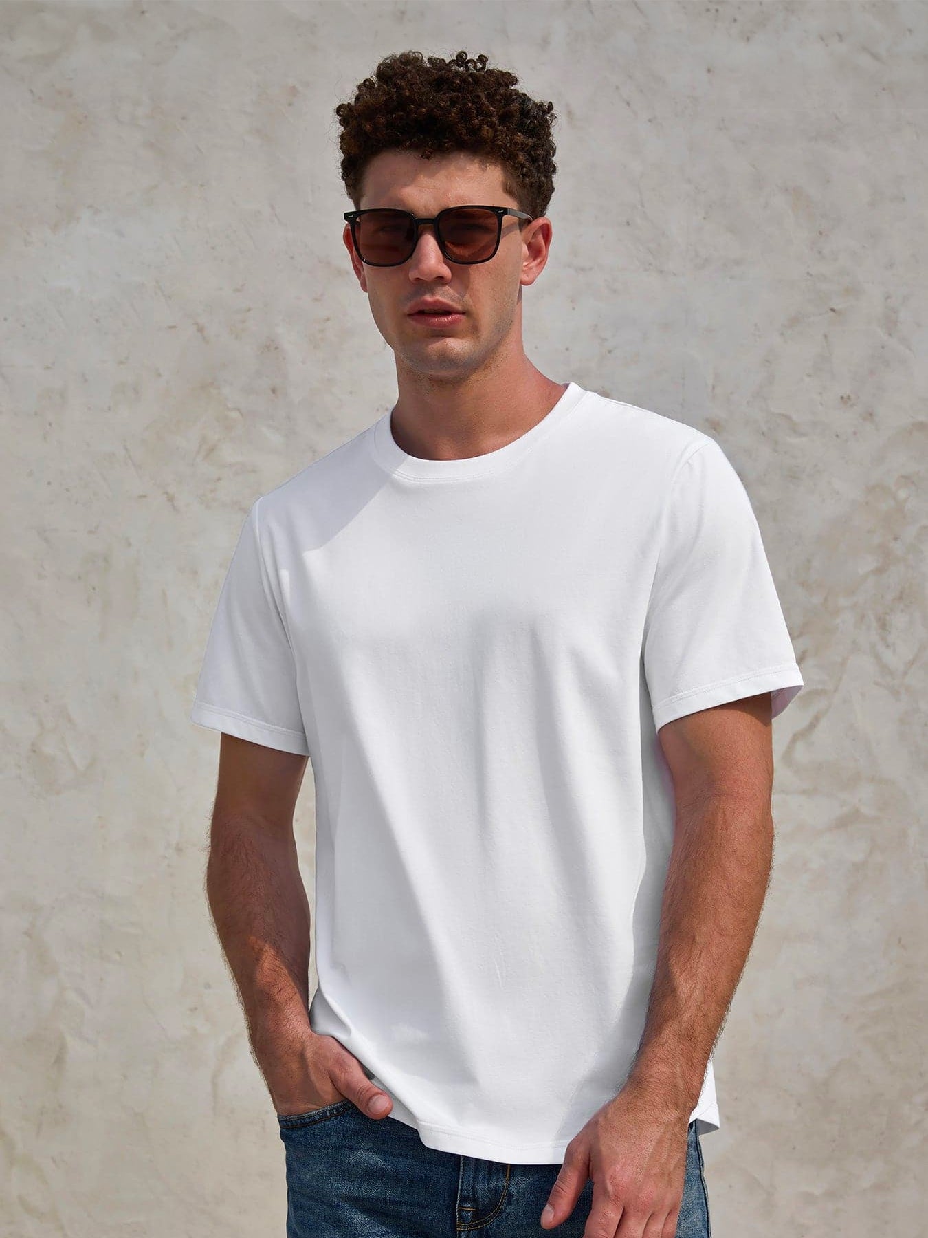 StayCool 2.0 Curve-Hem Tee: clásico Fit