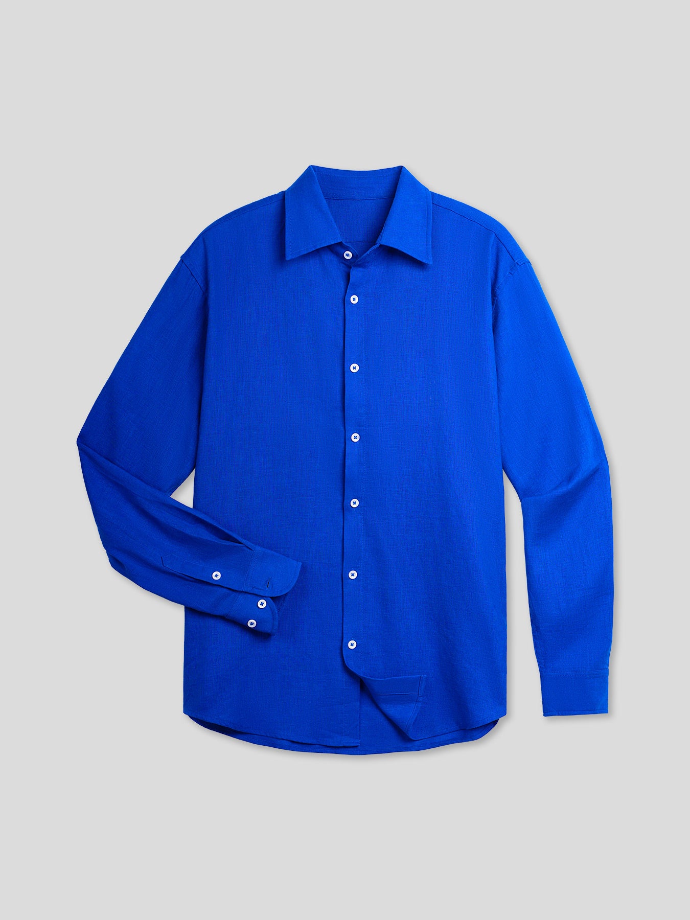 Camisa DreamWear Italian de lino de manga larga