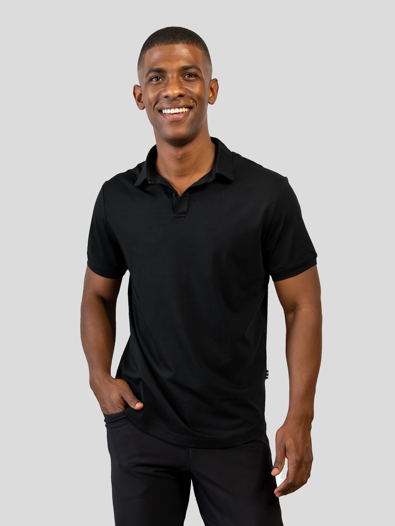 StayCool 2.0 de corte entallado Curve-Hem Polo: 2024 New Style