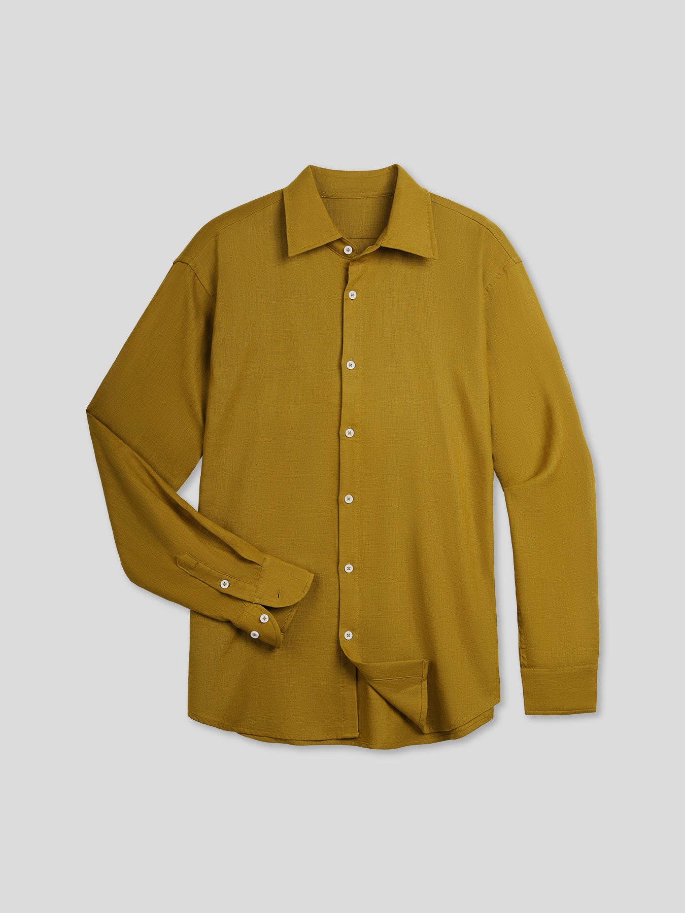 Camisa DreamWear Italian de lino de manga larga