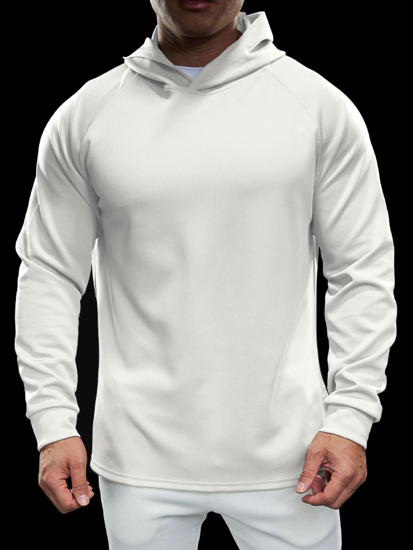 Sudadera Smoothblend Split Hem con gorrasucha