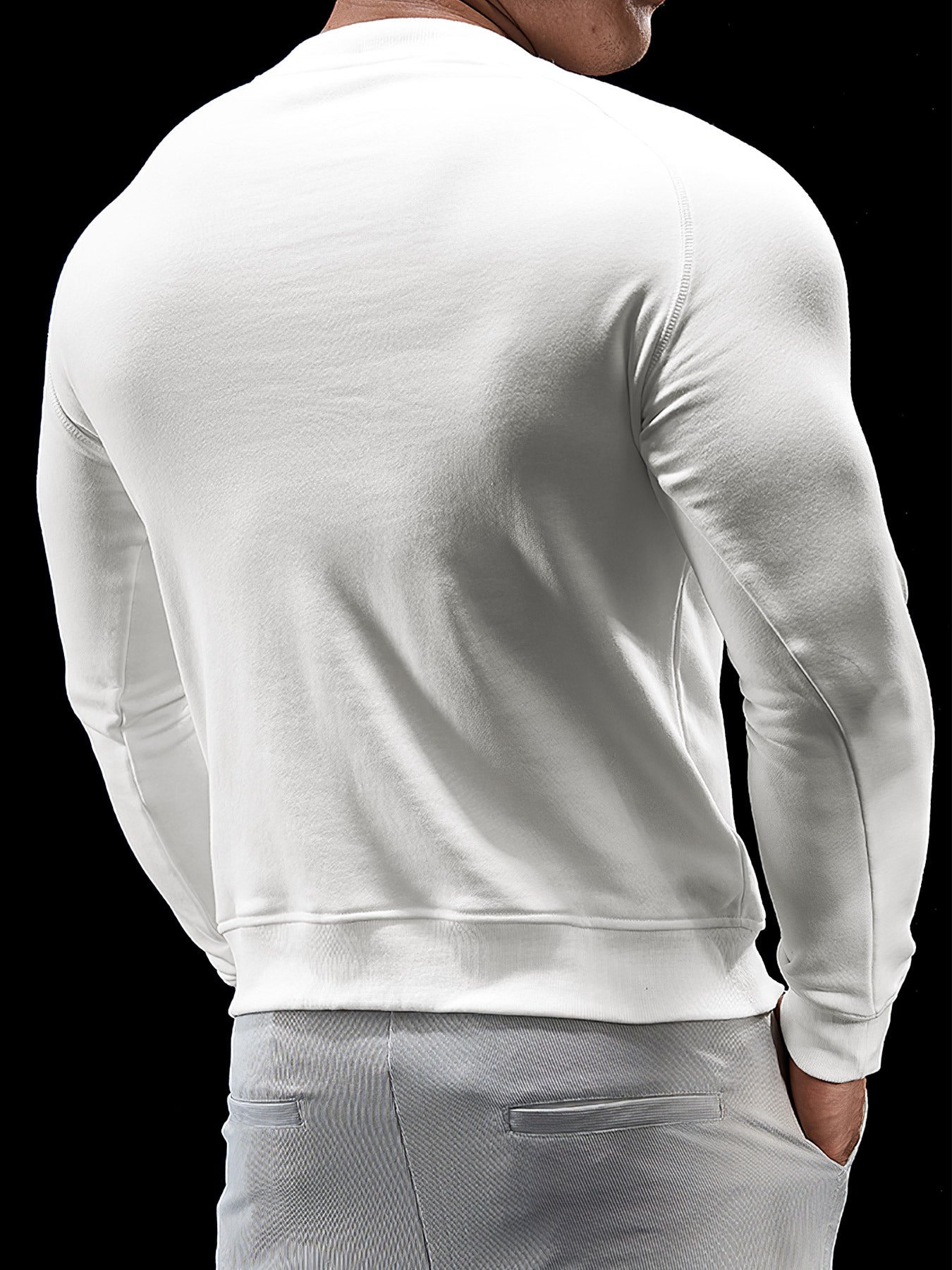 Sudadera CozySpacer cuello redondo