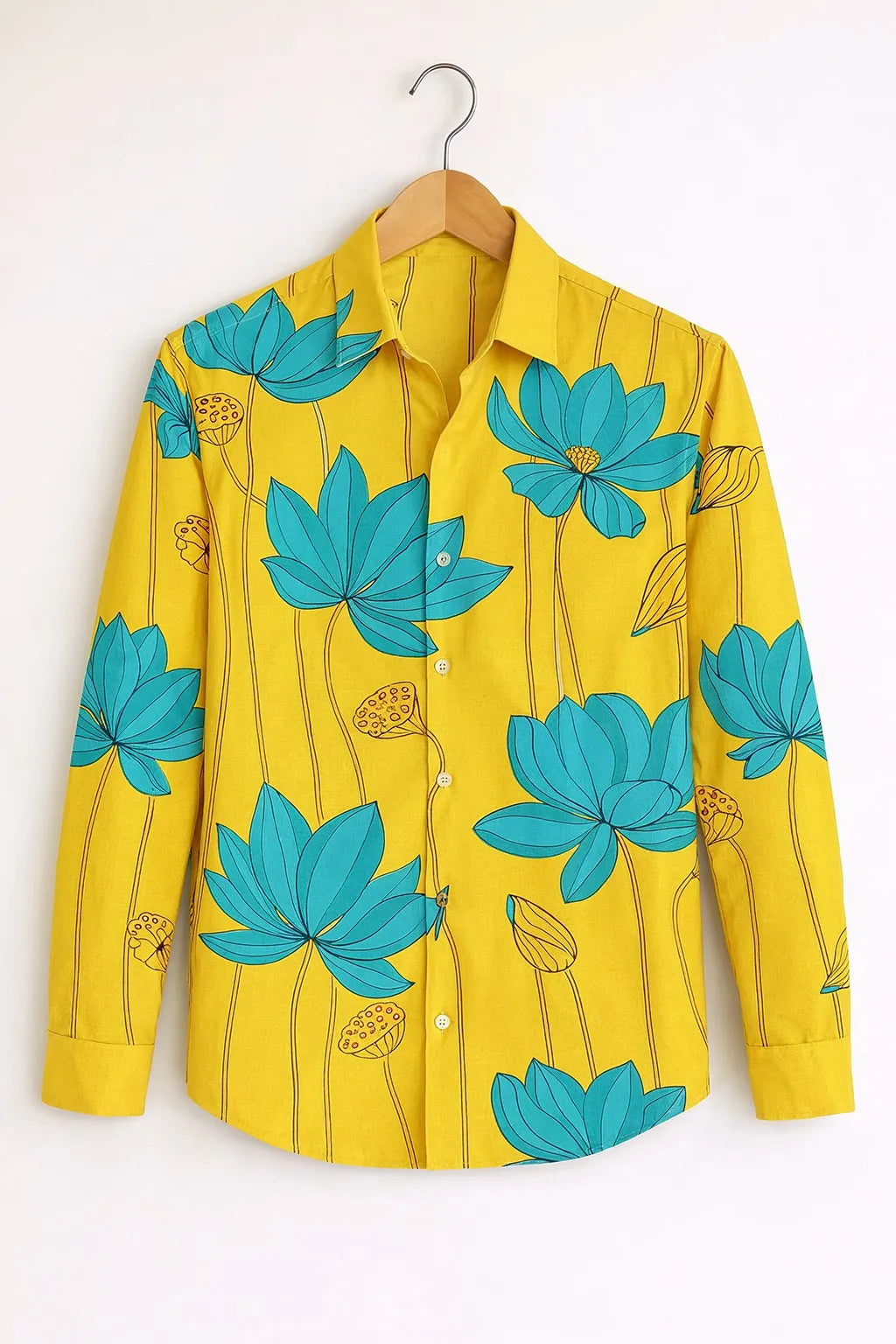 Lotus Bloom Princamiseta – Mustard Yellow