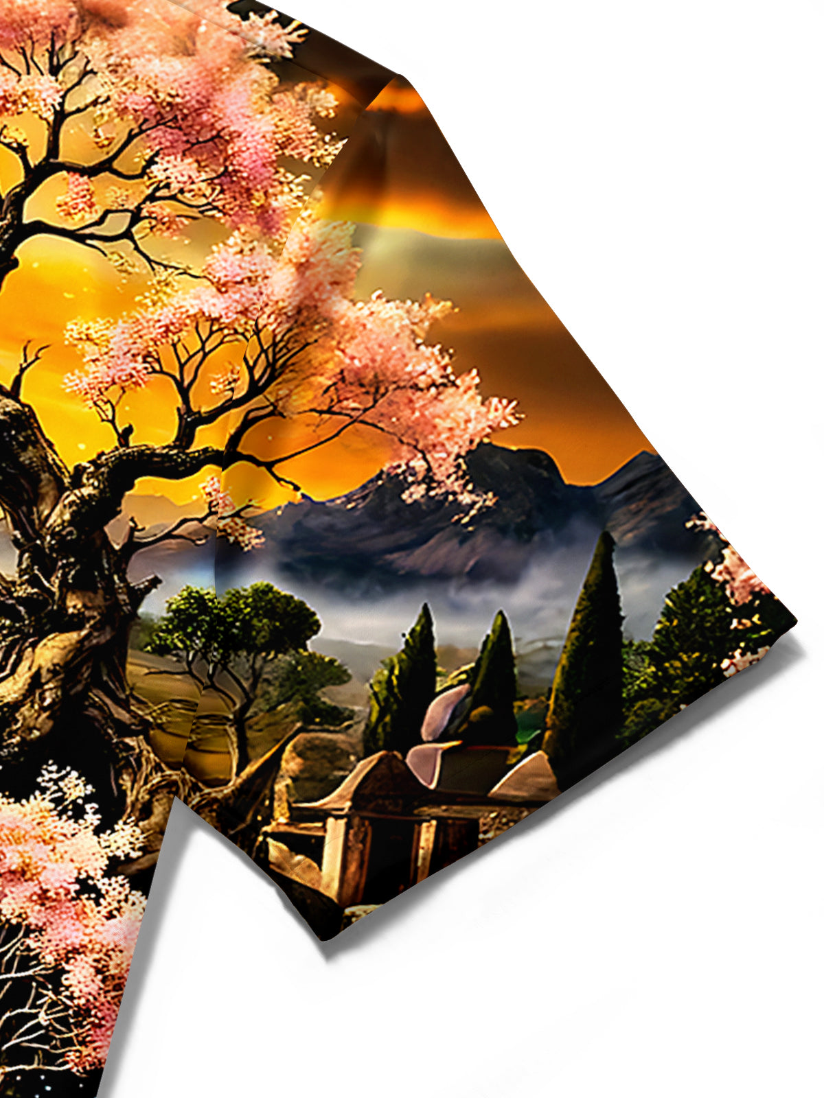 Peacock para hombre Pocket de manga corta camisas