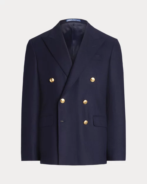 Blazer de franela de lana a medida de Polo para hombre - vista 2
