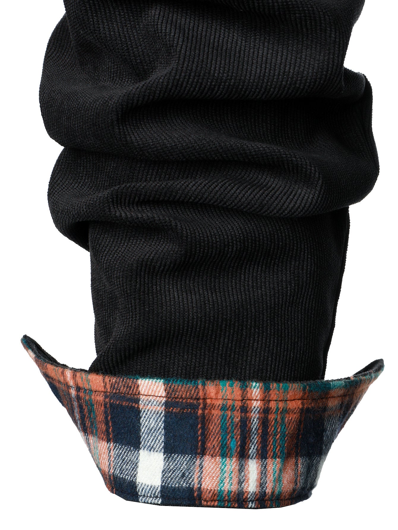 Camisa Corduroy a cuadros Panel Button Up