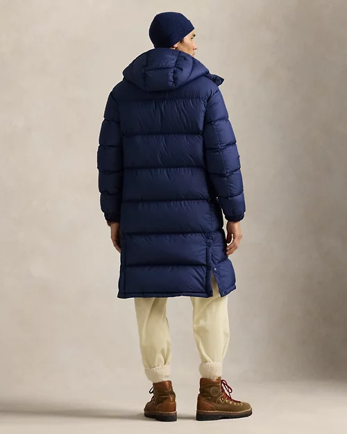 Abrigo de plumas con capucha para hombre - vista 4