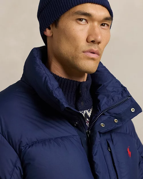 Abrigo de plumas con capucha para hombre - vista 5