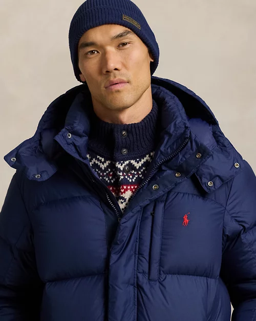 Abrigo de plumas con capucha para hombre - vista 6