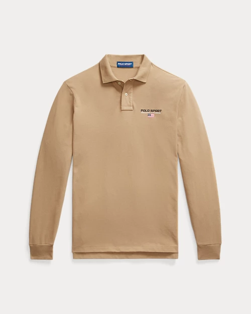 Camisa polo deportiva de malla de corte clásico para hombre - vista 2