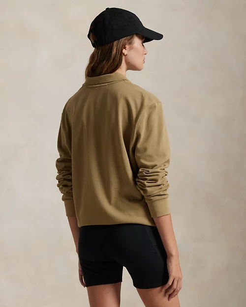 Camisa polo deportiva de malla de corte clásico para hombre - vista 6