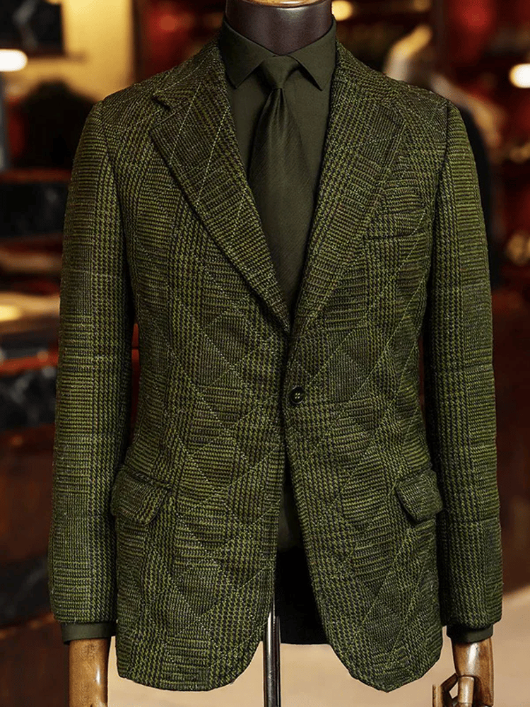 Chaqueta Thick clásico Suit para hombre