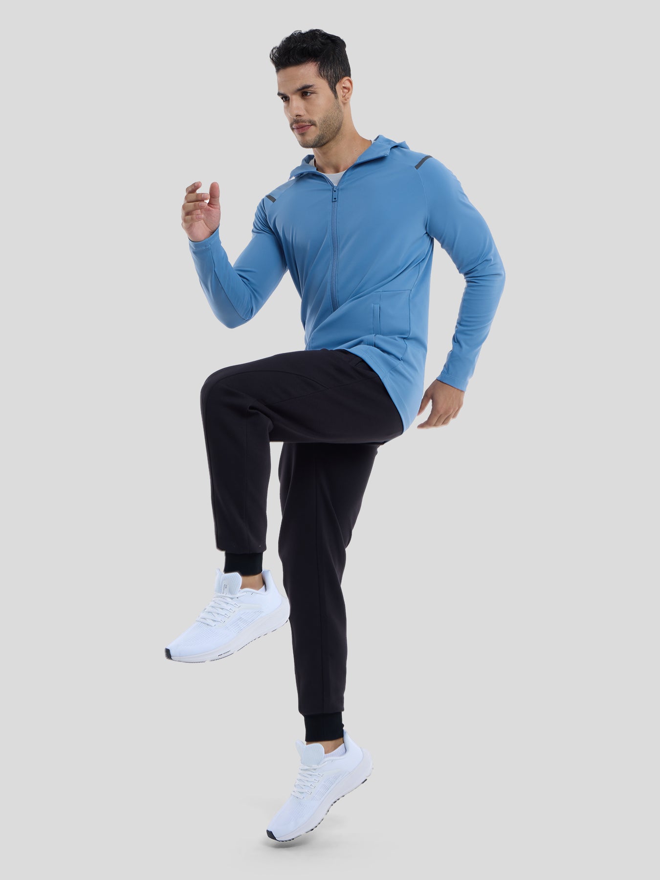 Chaqueta SmoothBlend Quick Dry Sports Fitness Hooded