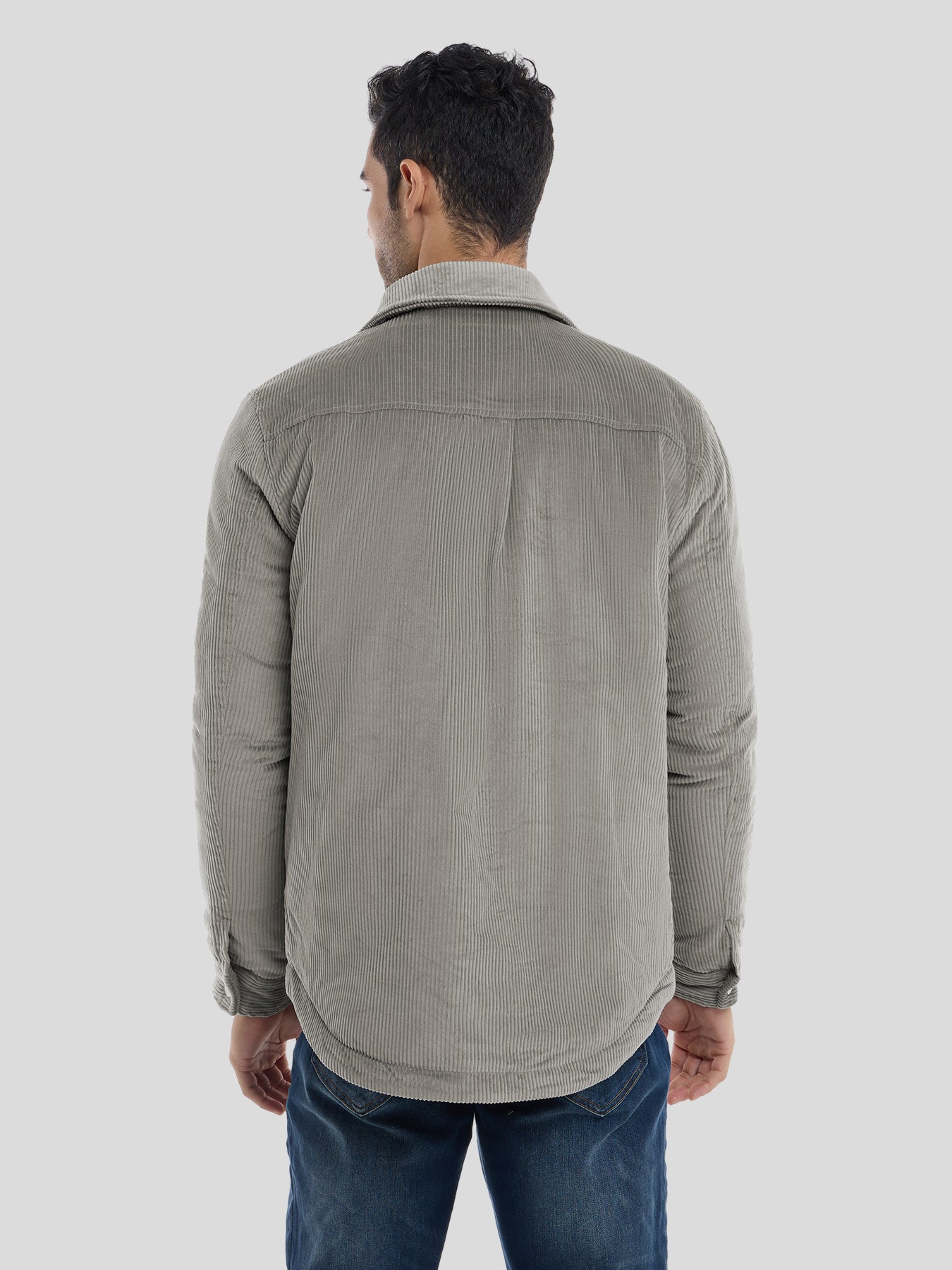 Chaqueta pana Quilted