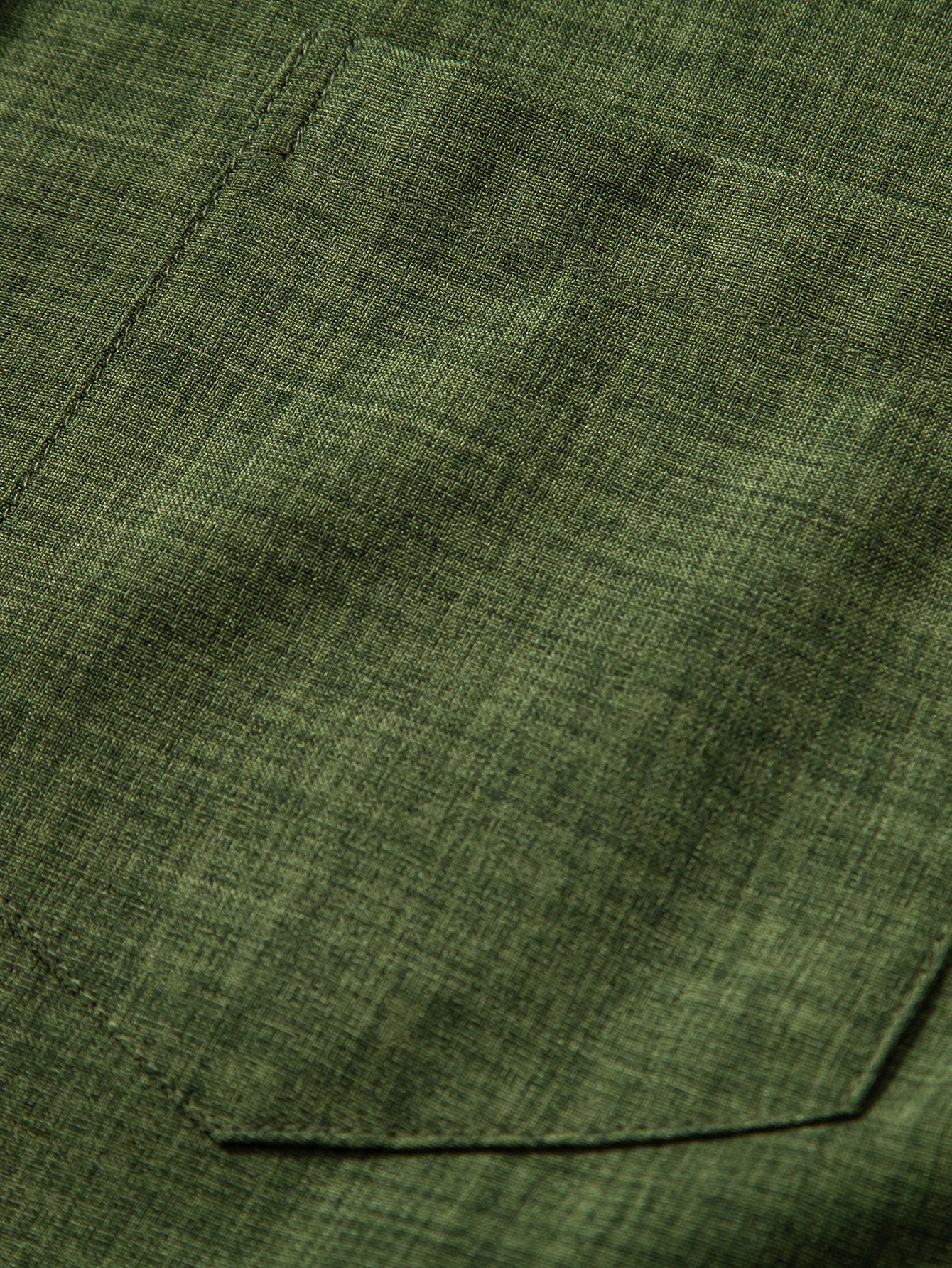 Camisa de manga corta Stand Collar