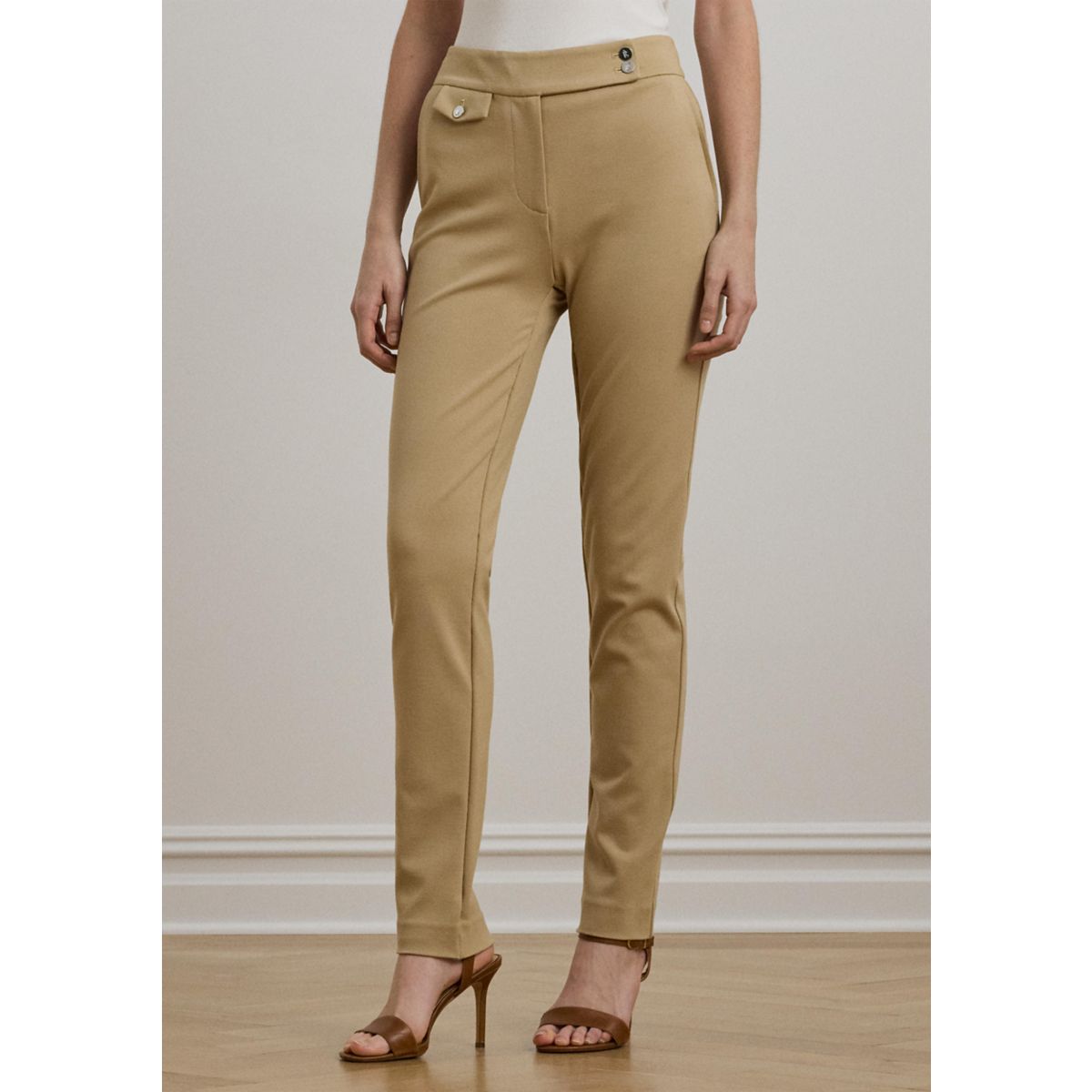 Women's Ponte Ankle Pants - 3