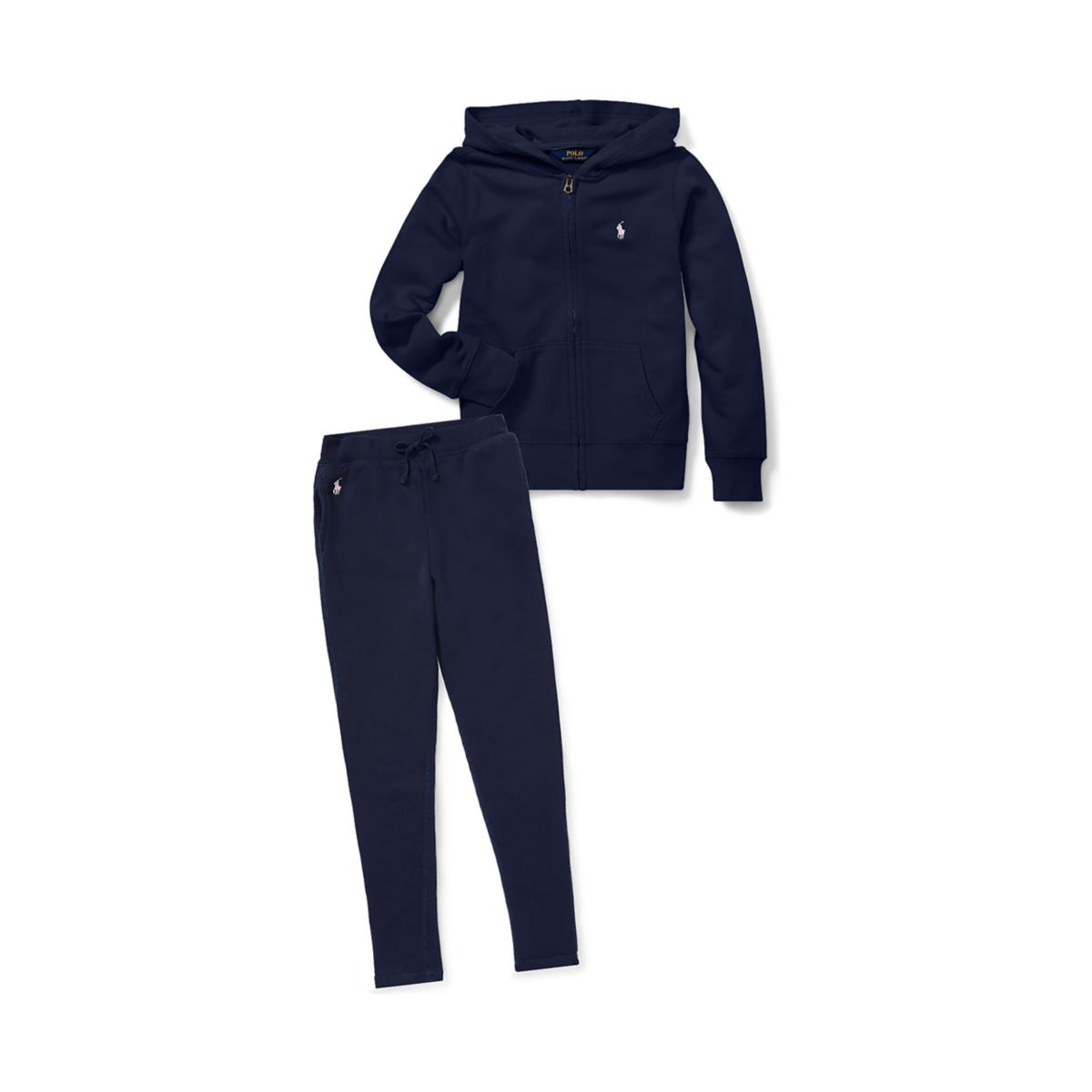 Girls 7-16 French Terry Leggings - 3