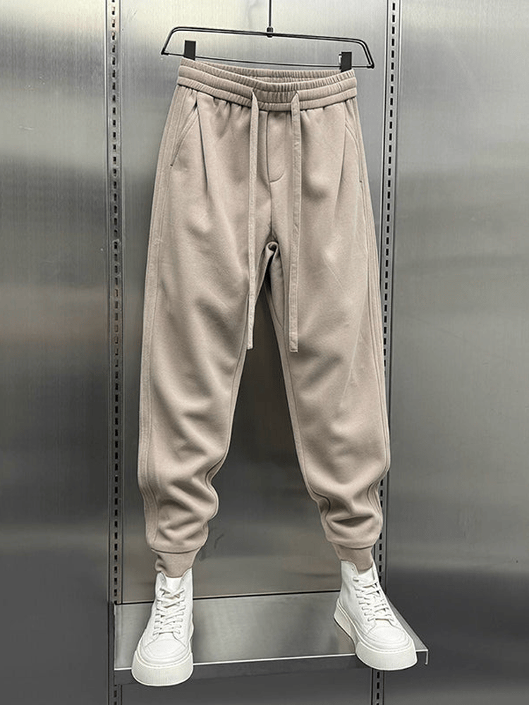 Pantalón polar casual para hombre