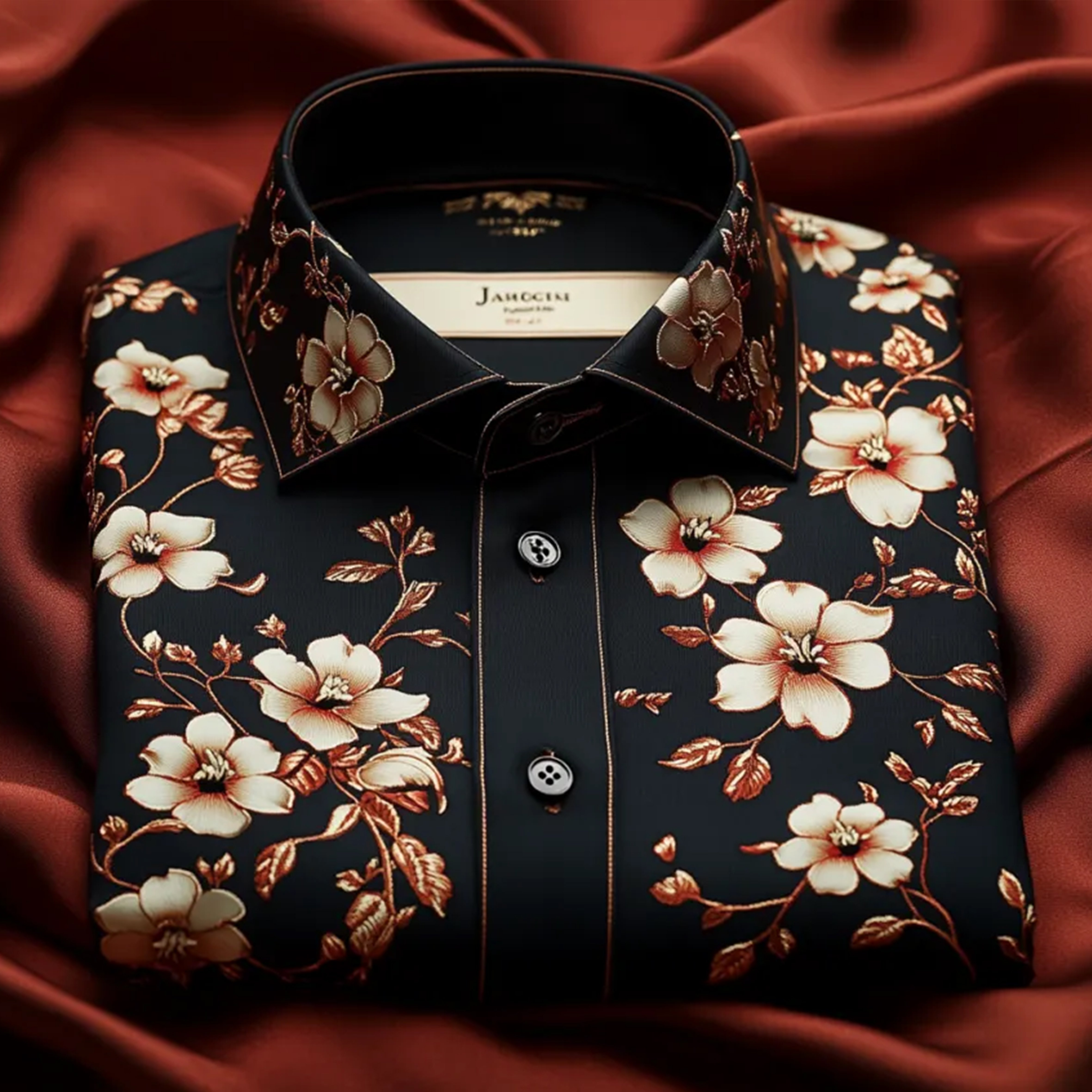 Light de lujo ejecutivo a rayas Princamiseta para hombre
