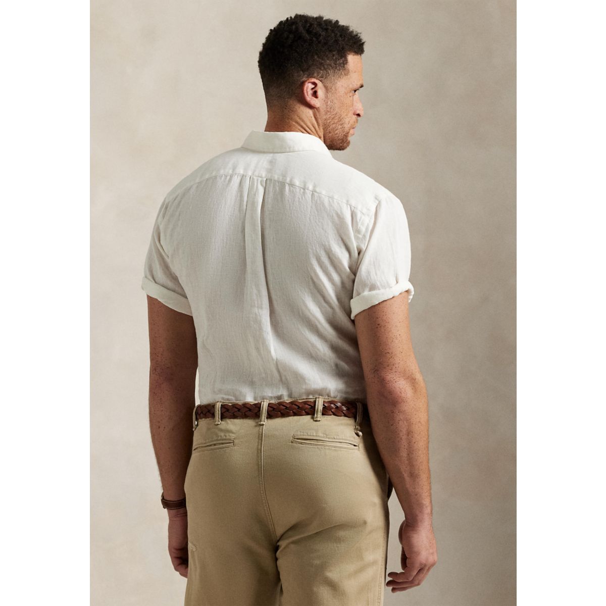 Big & Tall Linen Shirt - 2