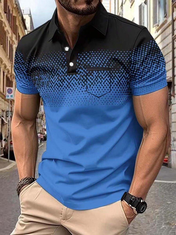 Camisa casual ejecutivo de moda polos para hombre