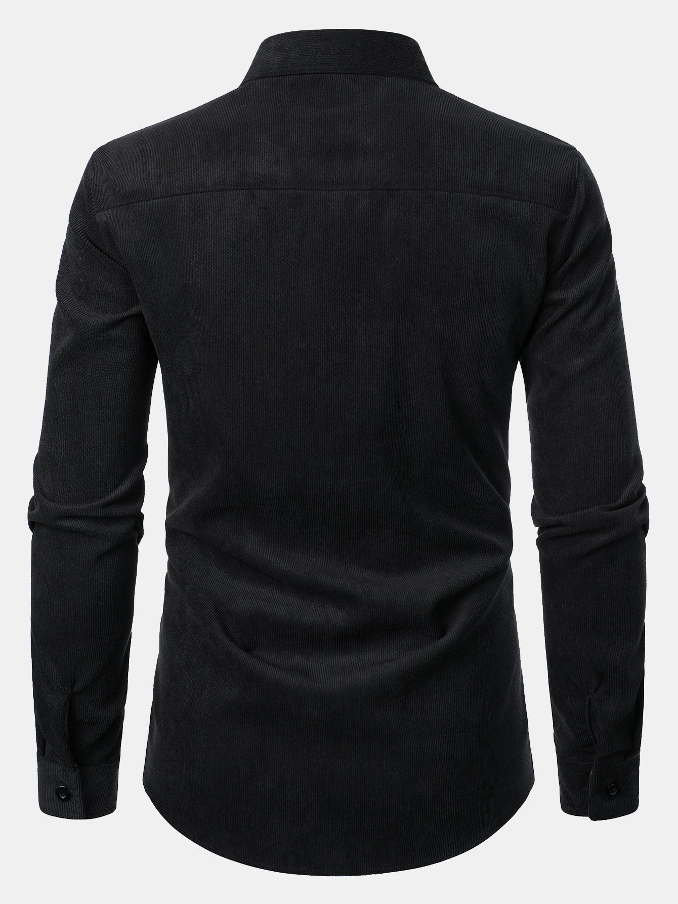 Camisa Corduroy a cuadros Panel Button Up