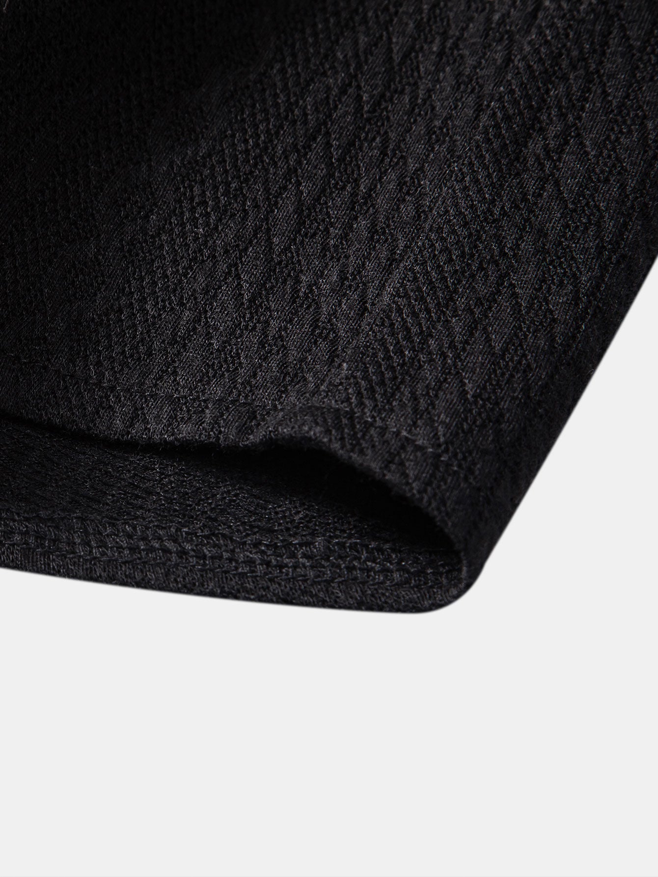 Camisa Muscle Fit Jacquard Textured