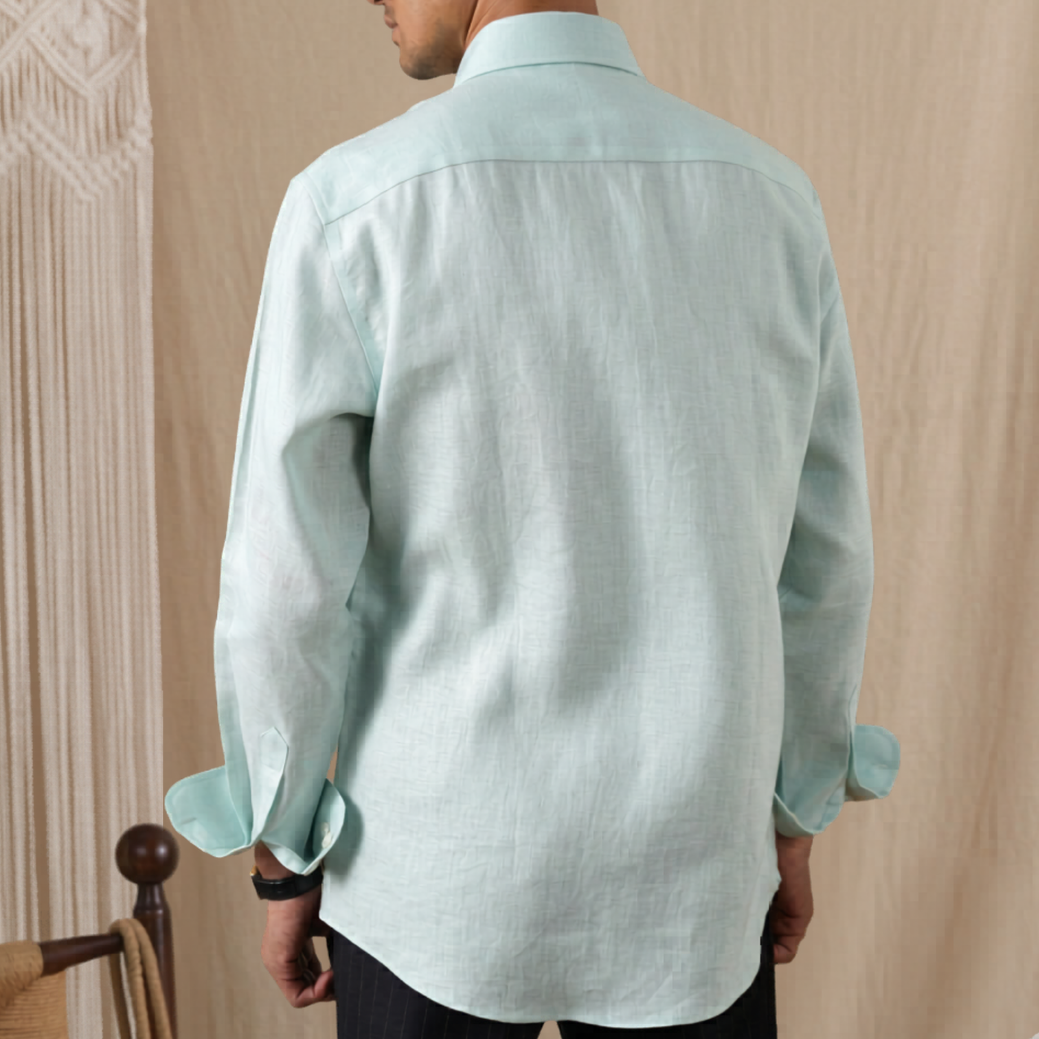 Camisa Capri de lino Set