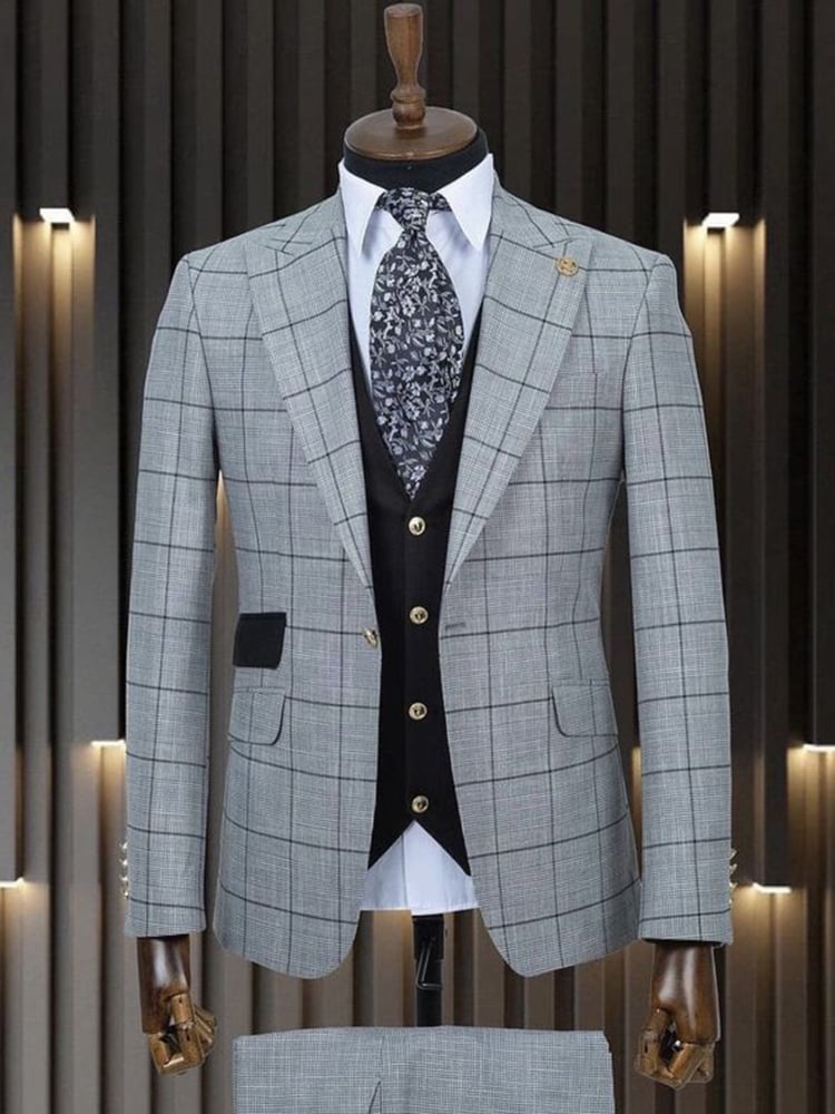 Man de lujo ejecutivo sacos para hombre