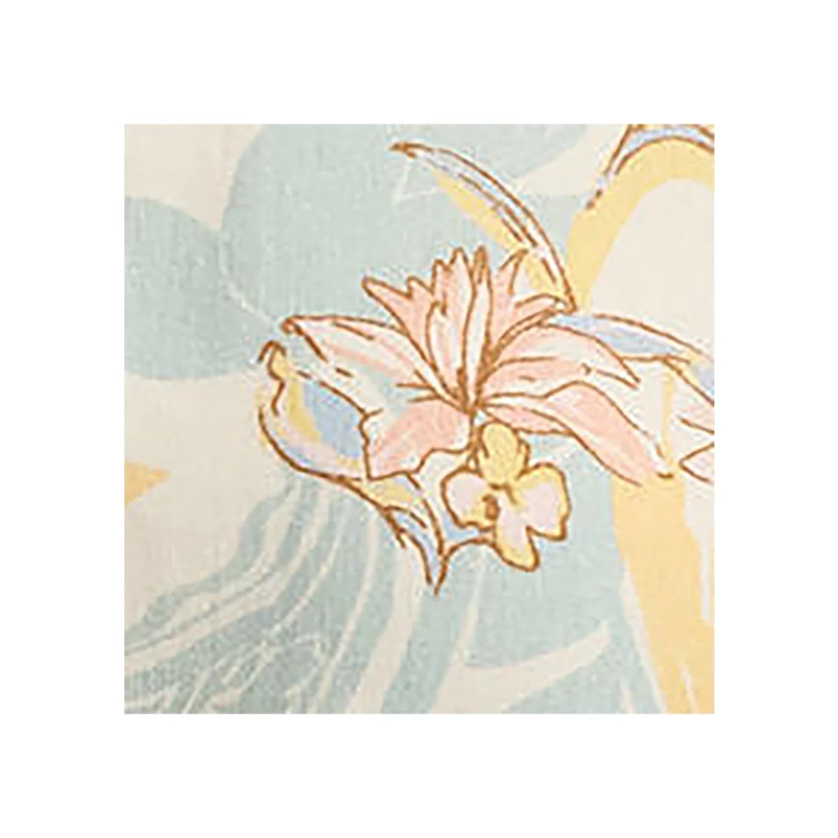 Petite Floral Linen Shirtdress - 5