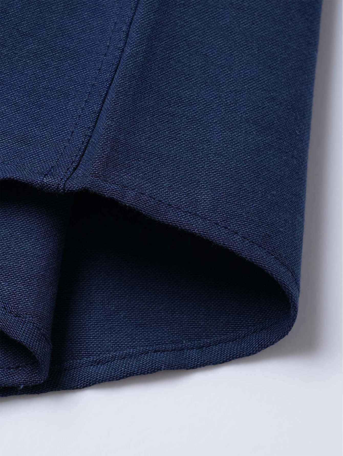 Camisa de manga larga Contrast Stand Collar