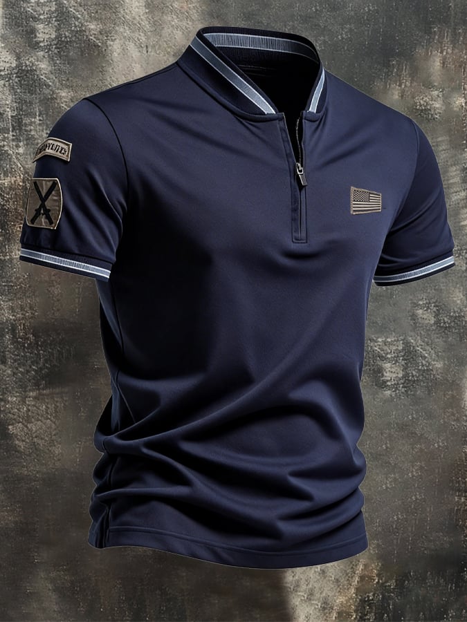 Camiseta retro Patriot Patchpara trabajo para hombre