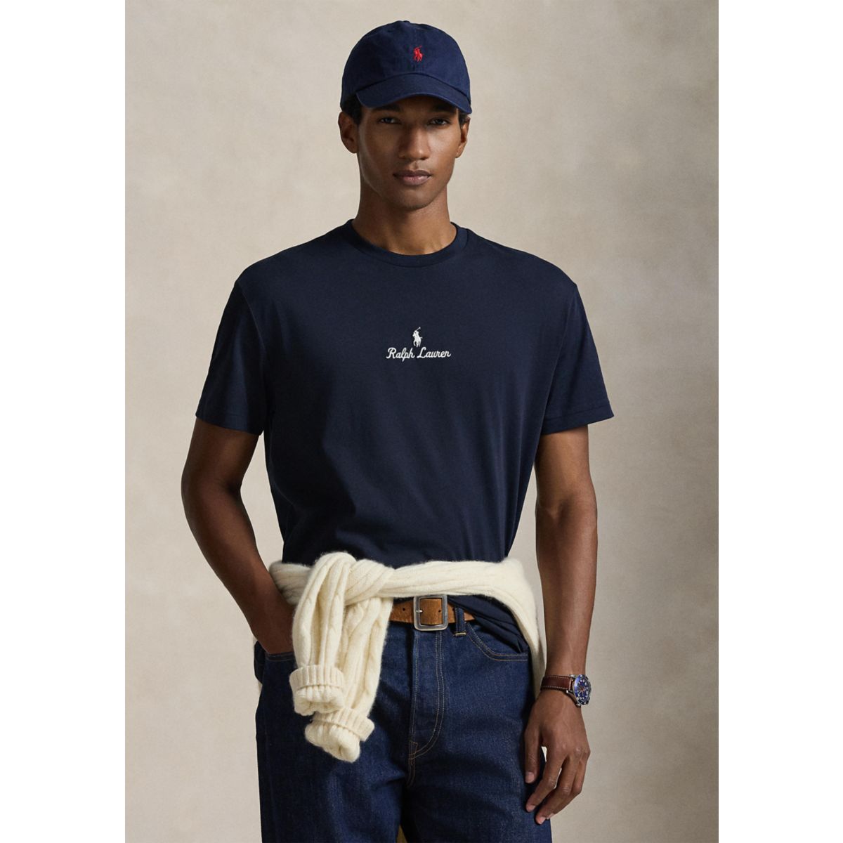Classic Fit Logo Jersey T-Shirt - 8