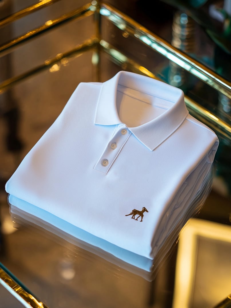 Camisa polo ejecutivo casual Button de manga corta para hombre
