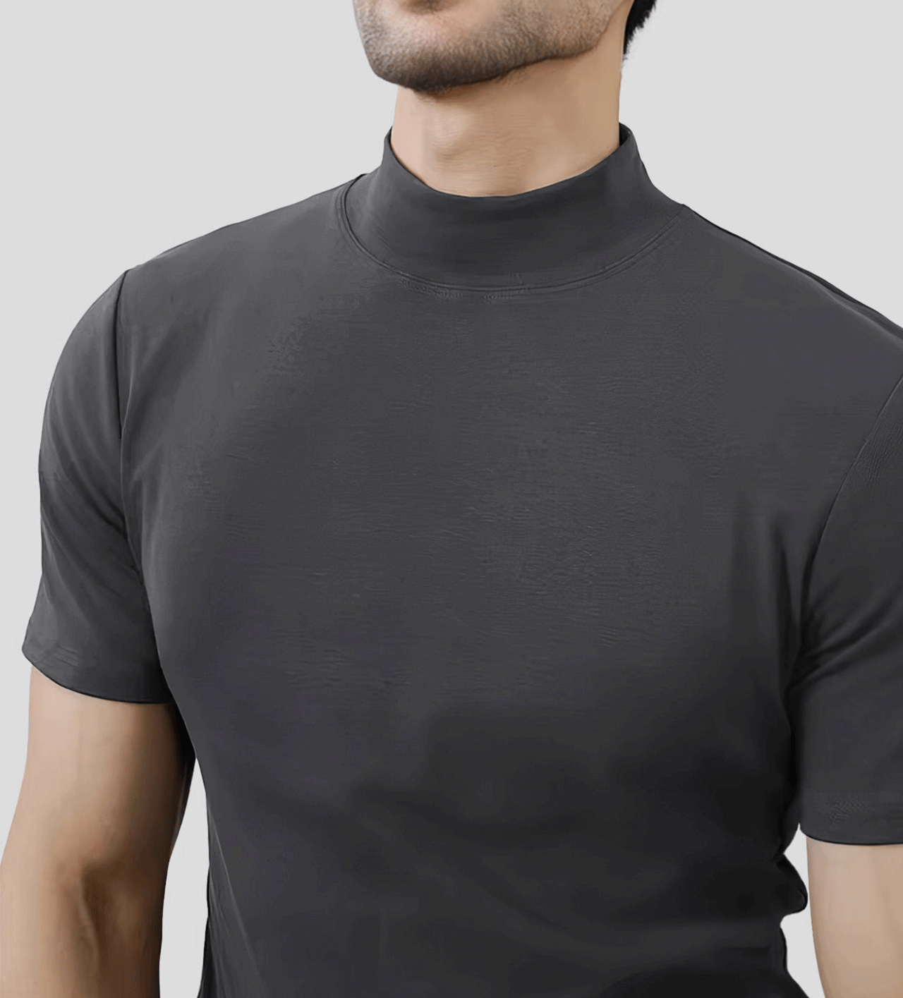 StayCool 2.0 Mock Neck de manga corta Tee