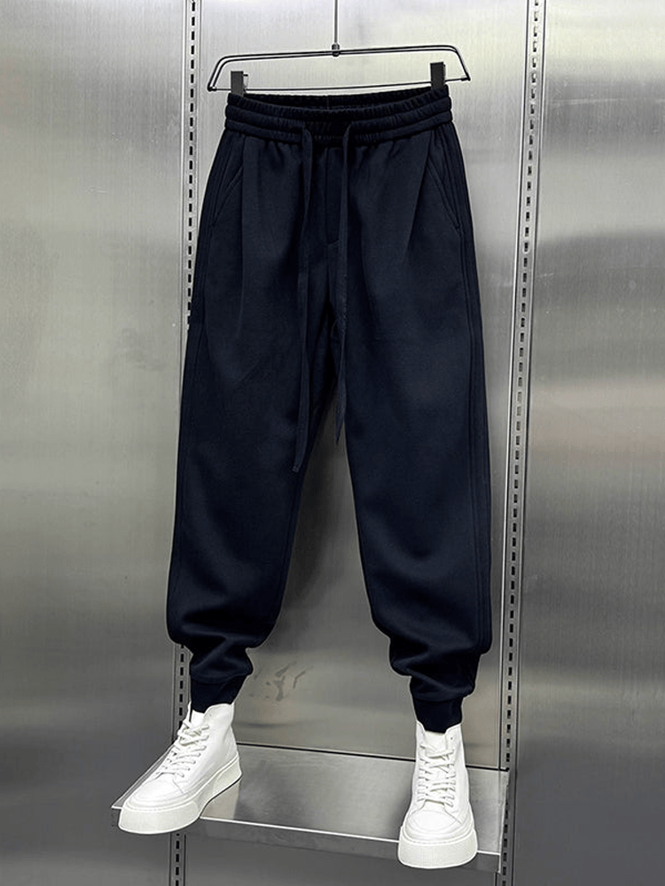 Pantalón polar casual para hombre